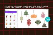Christmas Wreath Creator, a Seasonal Illustration by Elliko shop (Thumbnail 8 of 10)
