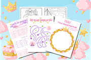 Princess Themed Activity Book, a Presentation Template by Contento BH (Thumbnail 3 of 4)