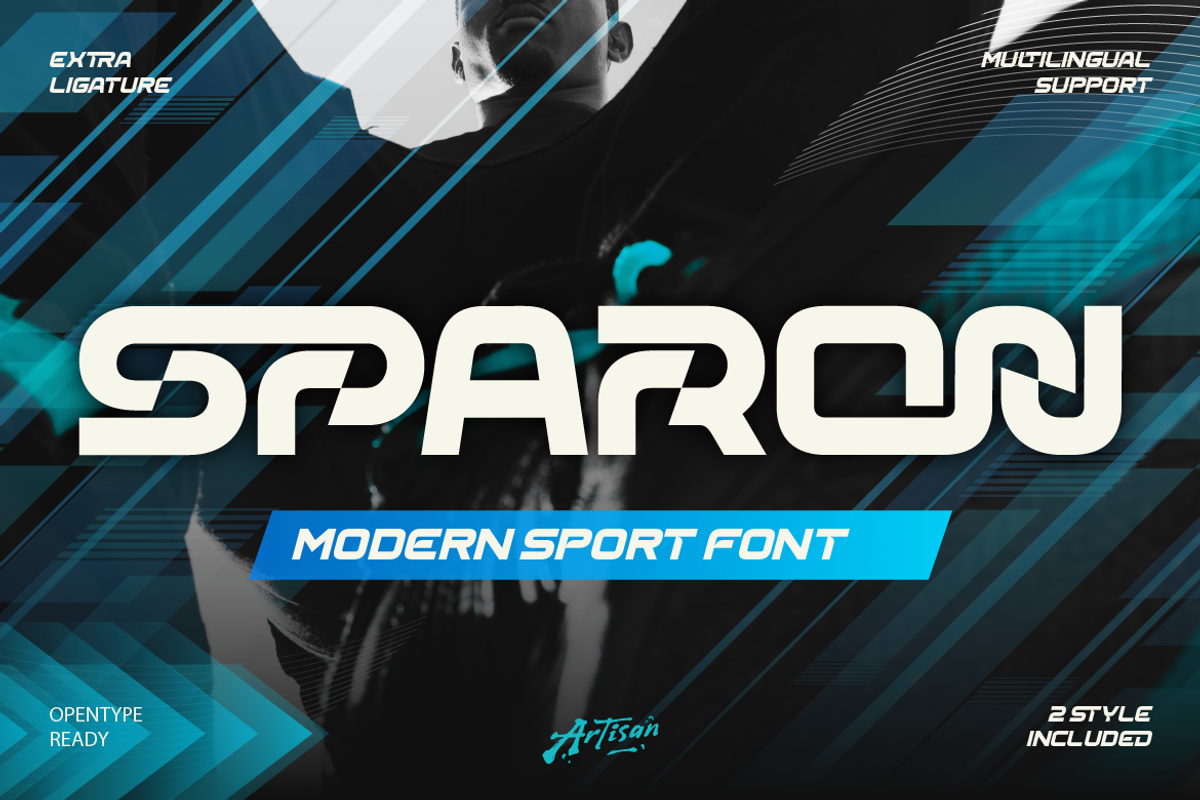 Sparon, a Sans Serif Font by Artisan Themes (Photo 1 of 9)
