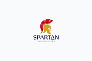 Spartan Warrior Head Helmet Logo, a Branding & Logo Template by Signatoro (Thumbnail 1 of 3)
