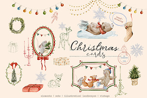 Christmas cards Vintage collection