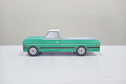 Pick up Truck favor - 3d papercraft, a Templates & Theme by PAPER amaze (Thumbnail 7 of 10)