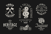 Oldschool Apparel logos 2, a Branding & Logo Template by Davide Bassu (Thumbnail 6 of 11)