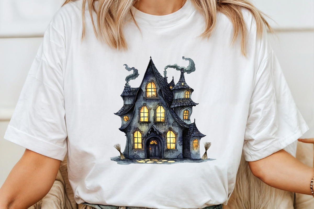 Haunted House Halloween Bundle, an Illustration by Pixels.Craft (Photo 4 of 5)