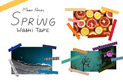 Spring Washi-Tape, an Illustration by MoodyPapers (Thumbnail 1 of 5)