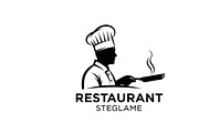 High-quality chef cooking silhouette, an Illustration by Amazin_art (Thumbnail 2 of 31)