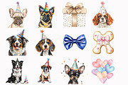 Watercolor Dog Breeds Clipart, an Illustration by Design Market (Thumbnail 4 of 5)