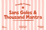 Twisty Display Duo Font, a Sans Serif Font by Haps Space (Thumbnail 1 of 12)