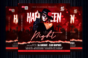 Halloween Flyer Template, a Templates & Theme by MithilaCreation (Thumbnail 1 of 6)