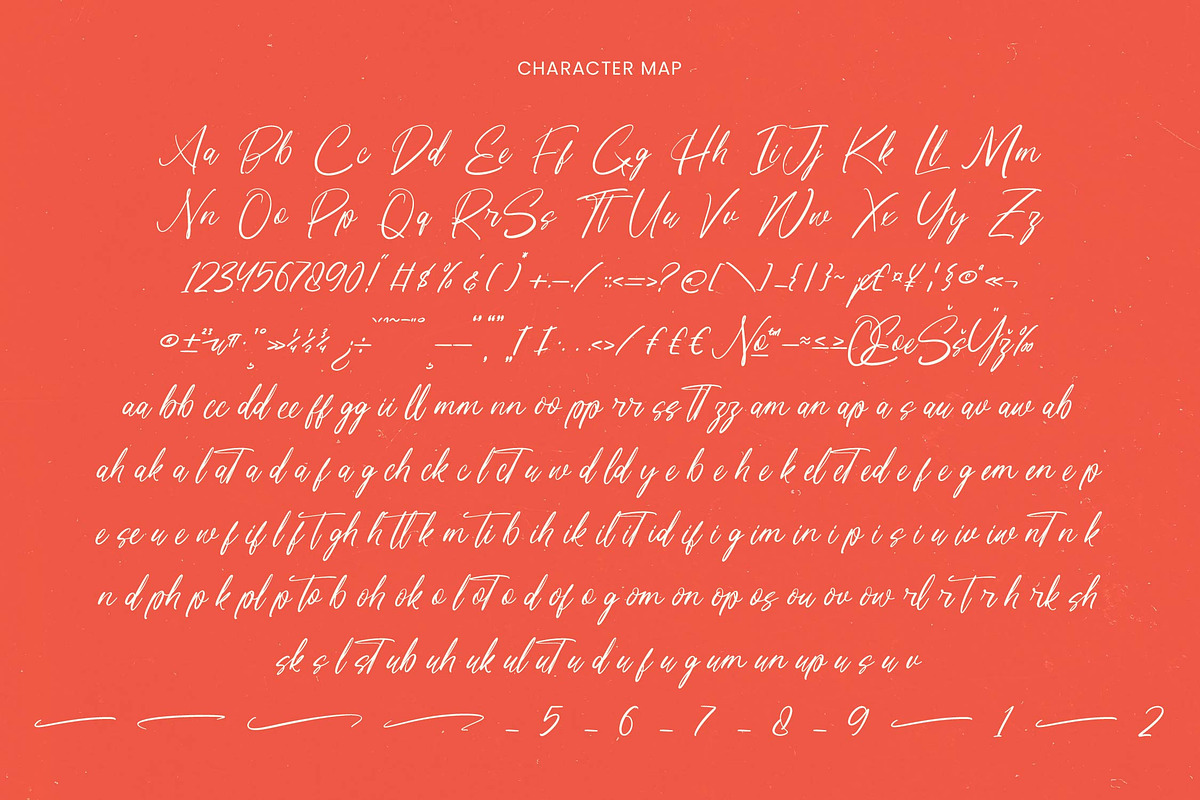 Ifartype Supetag Bold Handwritten, a Script Font by stylishtype.co (Photo 14 of 15)