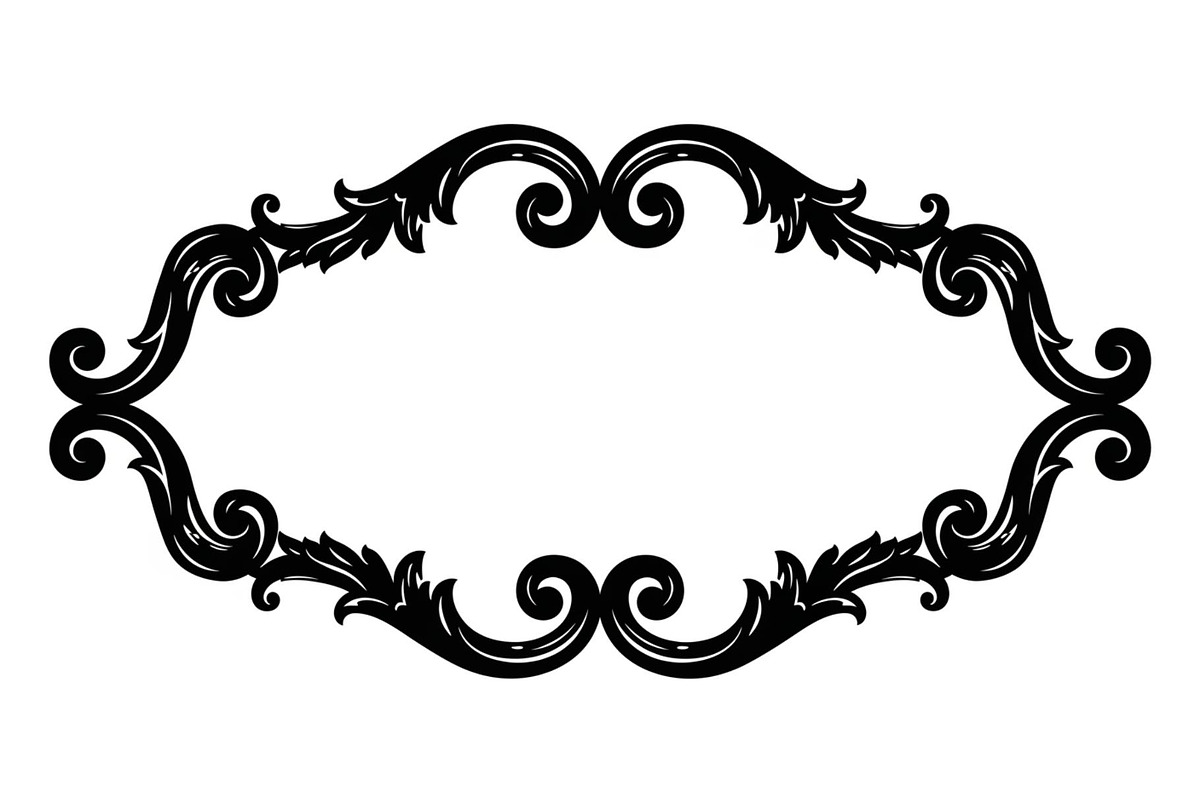 Vintage Ornament Frame Vector Bundle, an Illustration by Creativeshirt (Photo 6 of 51)