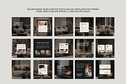 Interior Design Instagram Kit IV, a Social Media Template by Instprofi | Studio Estimo (Thumbnail 5 of 12)