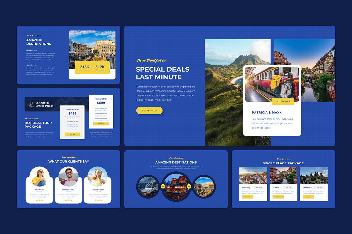 Travel Agency Keynote, a Presentation Template by YossyOneStd (Photo 3 of 6)