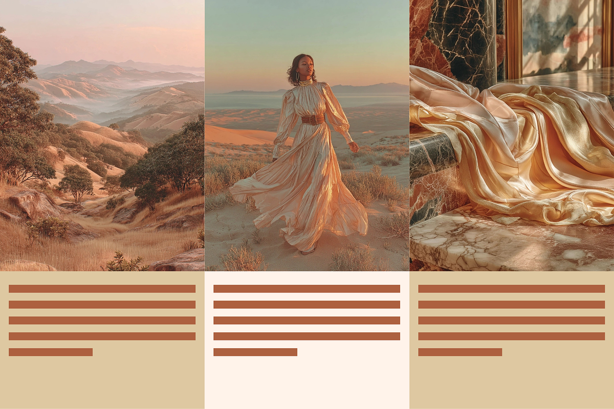 Golden Reverie AI Art & Prompt, a Decorative Illustration by Artimind Studio (Photo 8 of 11)