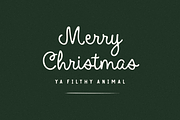 Holiday Market, a Script Font by Bruised Goods (Thumbnail 4 of 11)