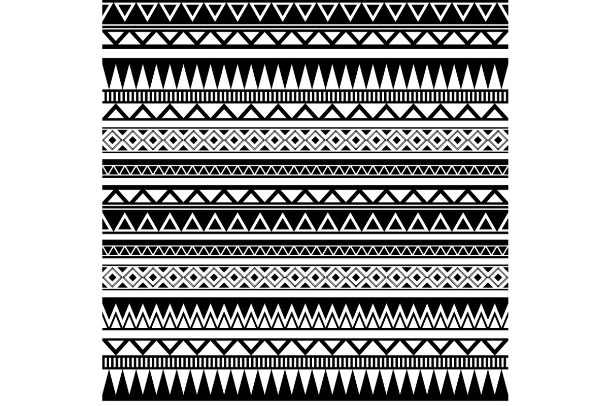 16 Tribal elements, 5Brushes + BONUS, an Object Graphic by Xella Design (Photo 3 of 3)