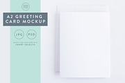 Portrait Greeting Card Mockup, a Product Mockup by Makers Mockup Studio (Thumbnail 1 of 5)