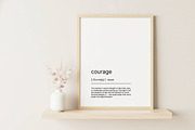 Wall Deco Define Word, a Decorative Illustration by YG STUDIO (Thumbnail 2 of 6)