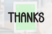 Green Screen | Script Font, a Script Font by Scratchones (Thumbnail 8 of 8)