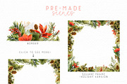 Botanical Forest - Brushes and Icons, an Illustration by Sandra Mejia (Thumbnail 3 of 13)