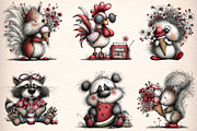 Whimsical Summer Animal Clipart, an Illustration by Digital Artistic99 (Thumbnail 4 of 11)