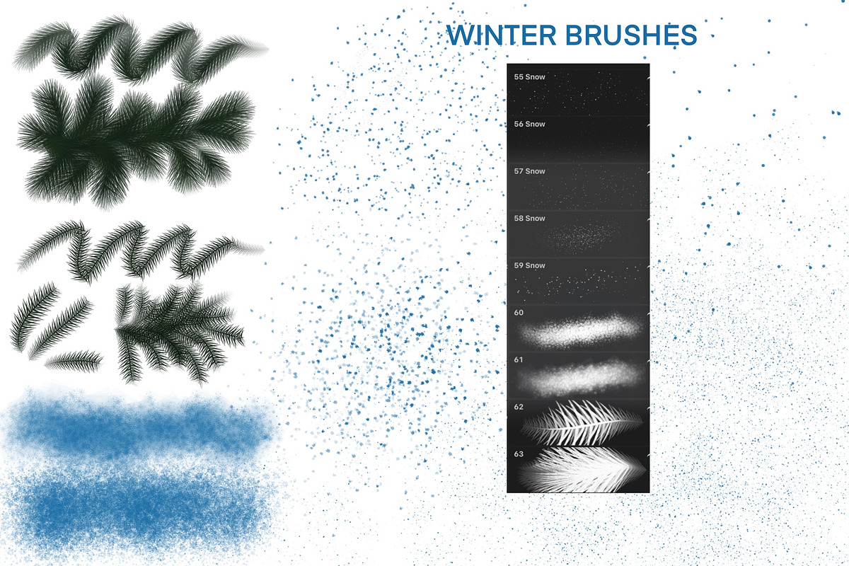 Landscape brushes, foliage grass, a Brushes & More by Elenbushe (Photo 4 of 8)