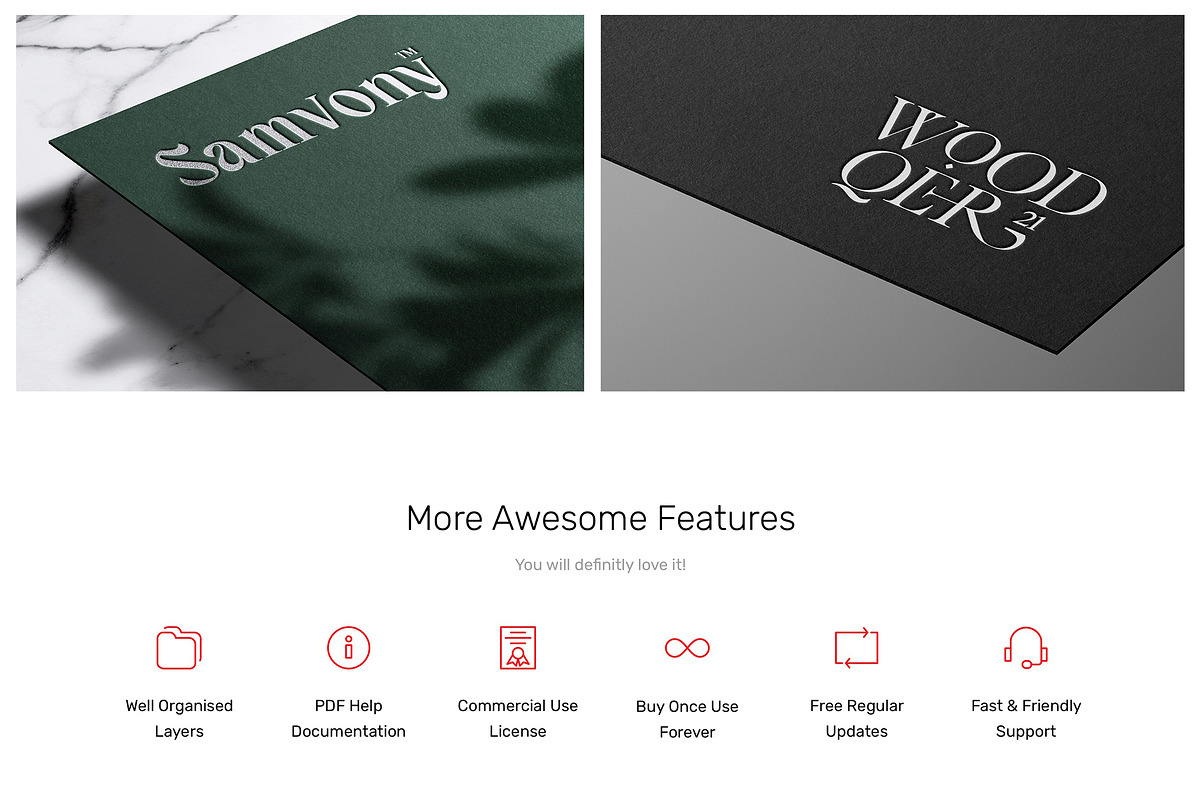 Logo Mockup Bundle - Paper Print, a Product Mockup by Mr.Mockup™ (Photo 12 of 12)
