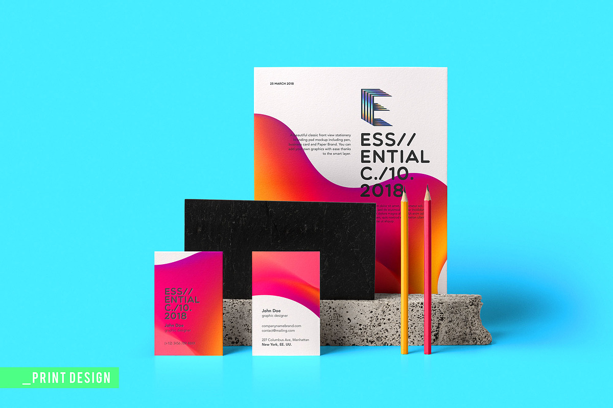 CLASH | Vibrant Shapes & Gradients, a Texture Graphic by CUDOS (Photo 8 of 28)