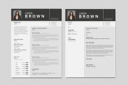 Minimal Resume Template, a Stationery Template by Creatiya Type (Thumbnail 2 of 3)