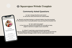 Squarespace 7.1 Template Juliana