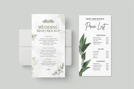 Menu Mockup