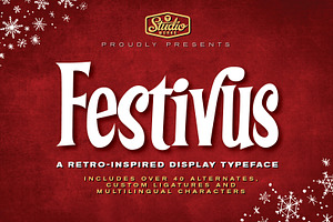 Festivus | Retro Holiday Type!