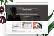 Elizabeth - Responsive WordPress, a WordPress Template by Anna Moore (Thumbnail 1 of 3)