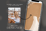 Paper Paint Instagram + Template, a Social Media Template by Comme Parisian (Thumbnail 2 of 5)