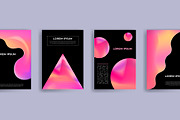 Abstract modern cover designs, a Decorative Illustration by Noires (Thumbnail 5 of 5)