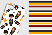 WIZARDS PARTY Pattern collection, a Pattern Graphic by PrettyPatterns (Thumbnail 3 of 5)