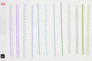 Procreate Cross Stitch Brushes Knit