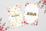 Christian Easter Card Template, a Card Template by Chist Design (Thumbnail 2 of 4)