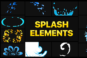 Splash Elements After Effects