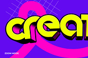 Creative Text Effect Pop Style, a Layer Style Add-On by Mockmenot (Thumbnail 3 of 3)