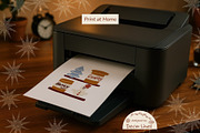 Gingerbread Christmas Stickers, an Object Illustration by Decor Lines (Thumbnail 5 of 6)