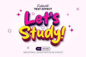 Back To School Text Effect 3D Style
