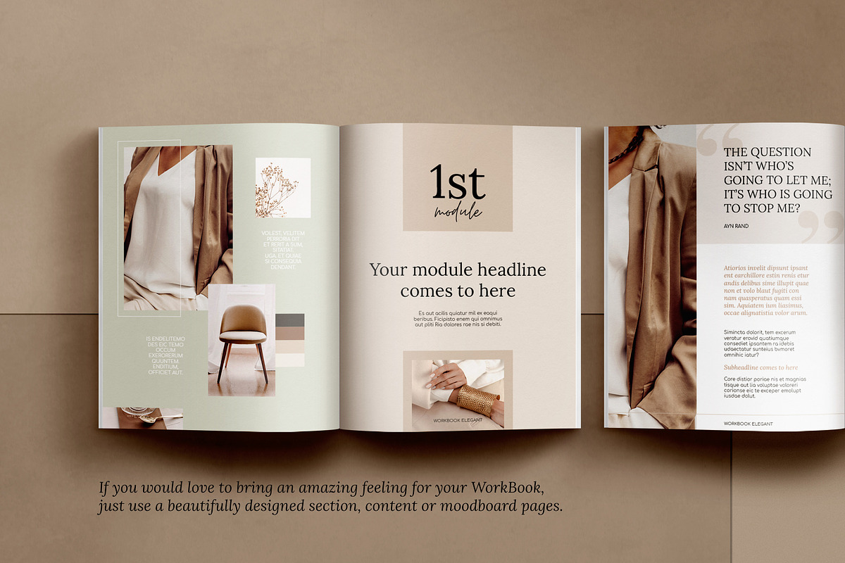 4 in 1 Course Creator Super Bundle E, a Magazine Template by Mirazz (Photo 6 of 48)