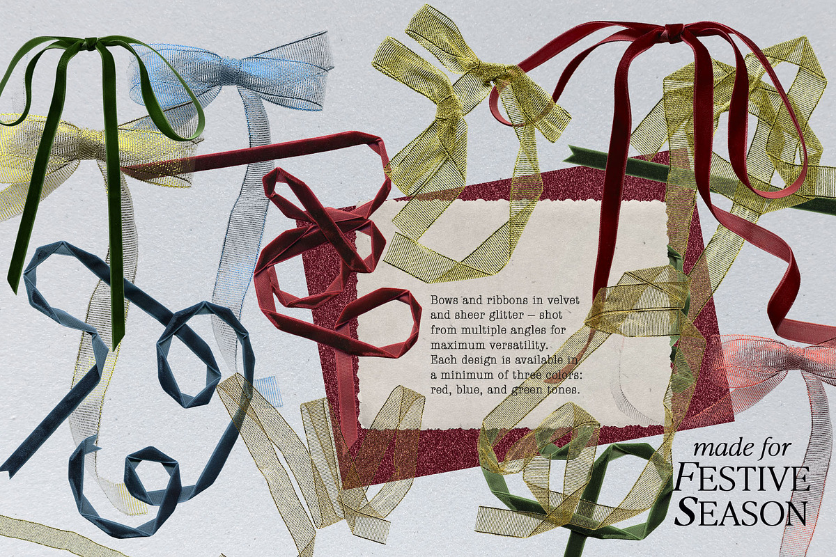 Christmas collage background frames, an Object Graphic by Yuliya Derbisheva (Photo 6 of 14)
