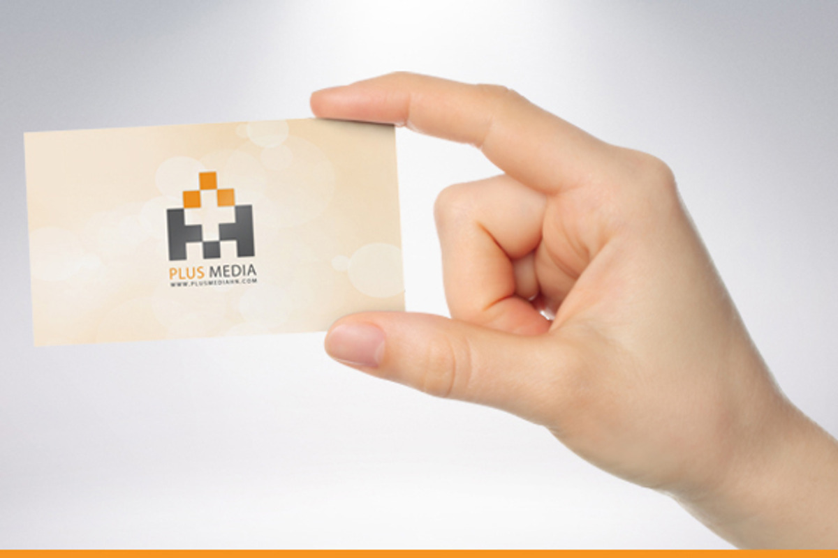 Business Card Mockup PSD, an Advertising Mockup by Plus Media (Photo 4 of 4)