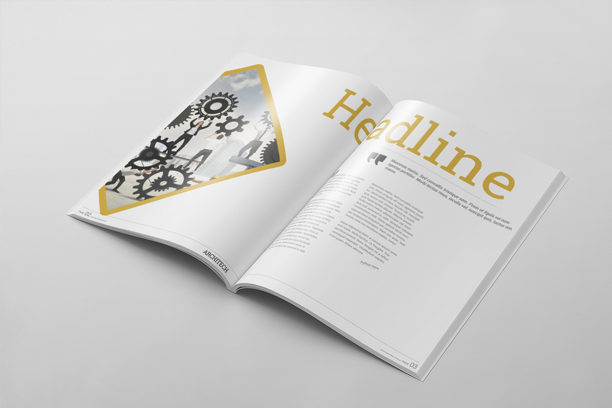 Magazine Template 56, a Magazine Template by pmvch (Photo 24 of 41)