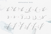 Glorifica Wedding Font, a Script Font by Rad Fonts (Thumbnail 2 of 10)