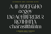 Althy - Modern Serif Typeface, a Serif Font by Idea Studio (Thumbnail 12 of 12)