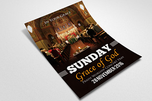 Jesus Sunday Prayer Church Flyer