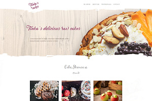 Tinka - Cake Baking Portfolio Theme